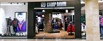 Camp David üzlet áruvédelmi rendszer Akusztomagnetik áruvédelmi rendszer a Camp David üzletben